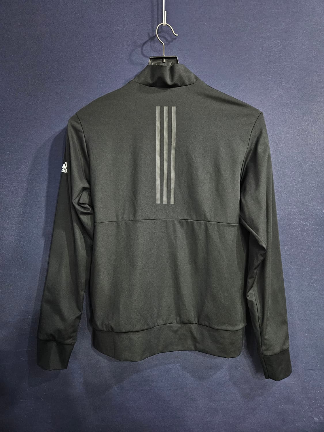 아디다스 삼선 블랙 남성 슬림핏 100~105 집업자켓  상품이미지2