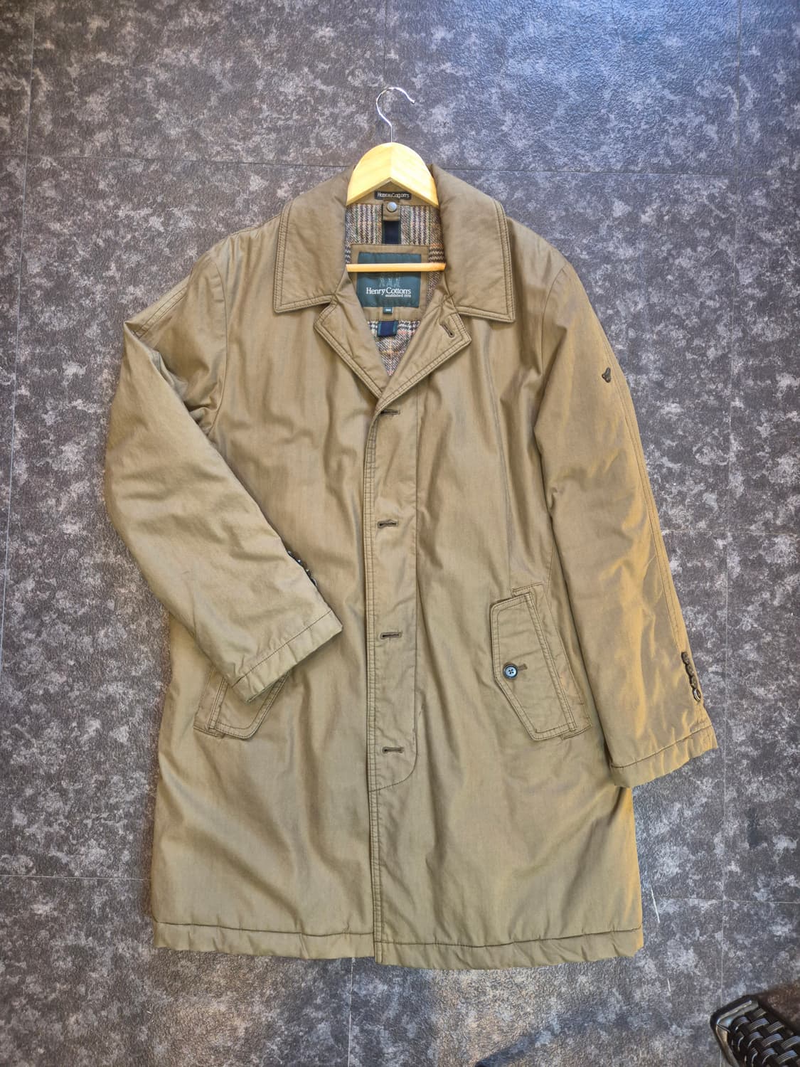 헨리코튼 남성 코트패딩입니다 상품이미지1