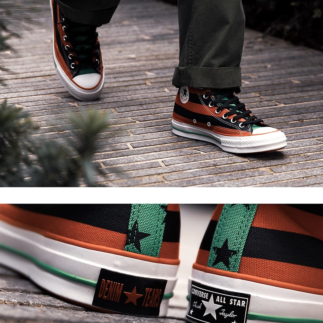 데님티어스 X 컨버스 척70 하이 상품이미지1