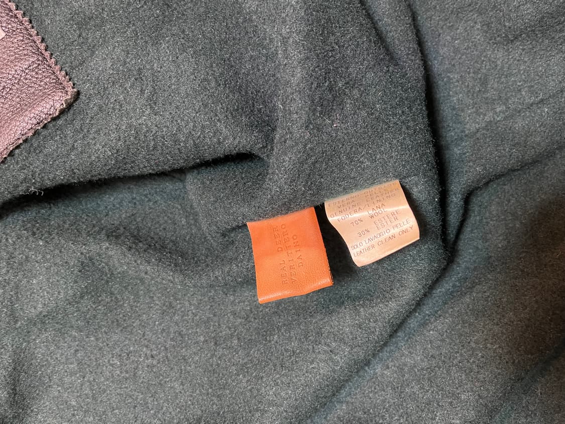 Linea Pitti 사슴가죽 카코트 Made in Japan XL 상품이미지7