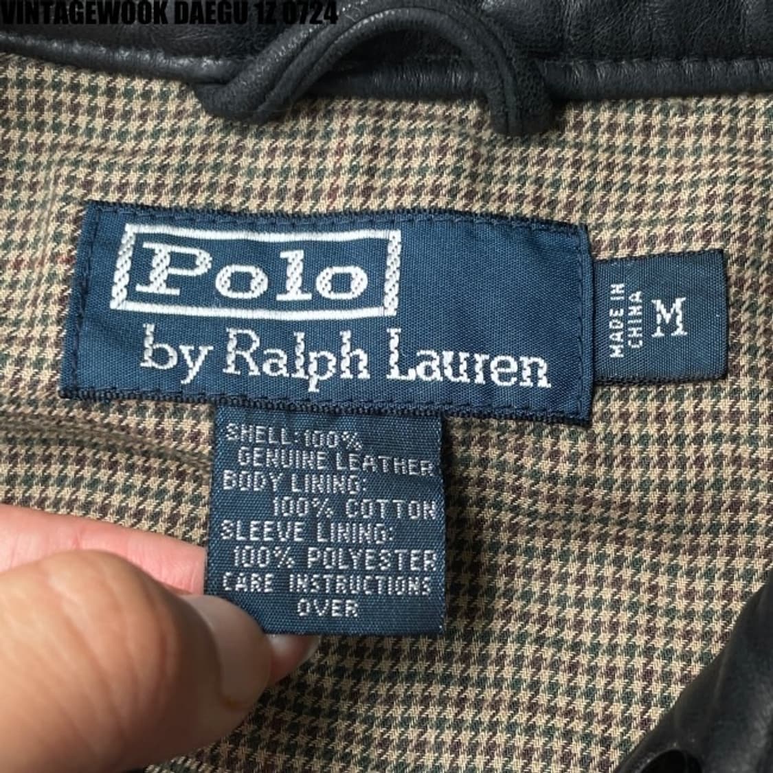 폴로 레더자켓 105 상품이미지3