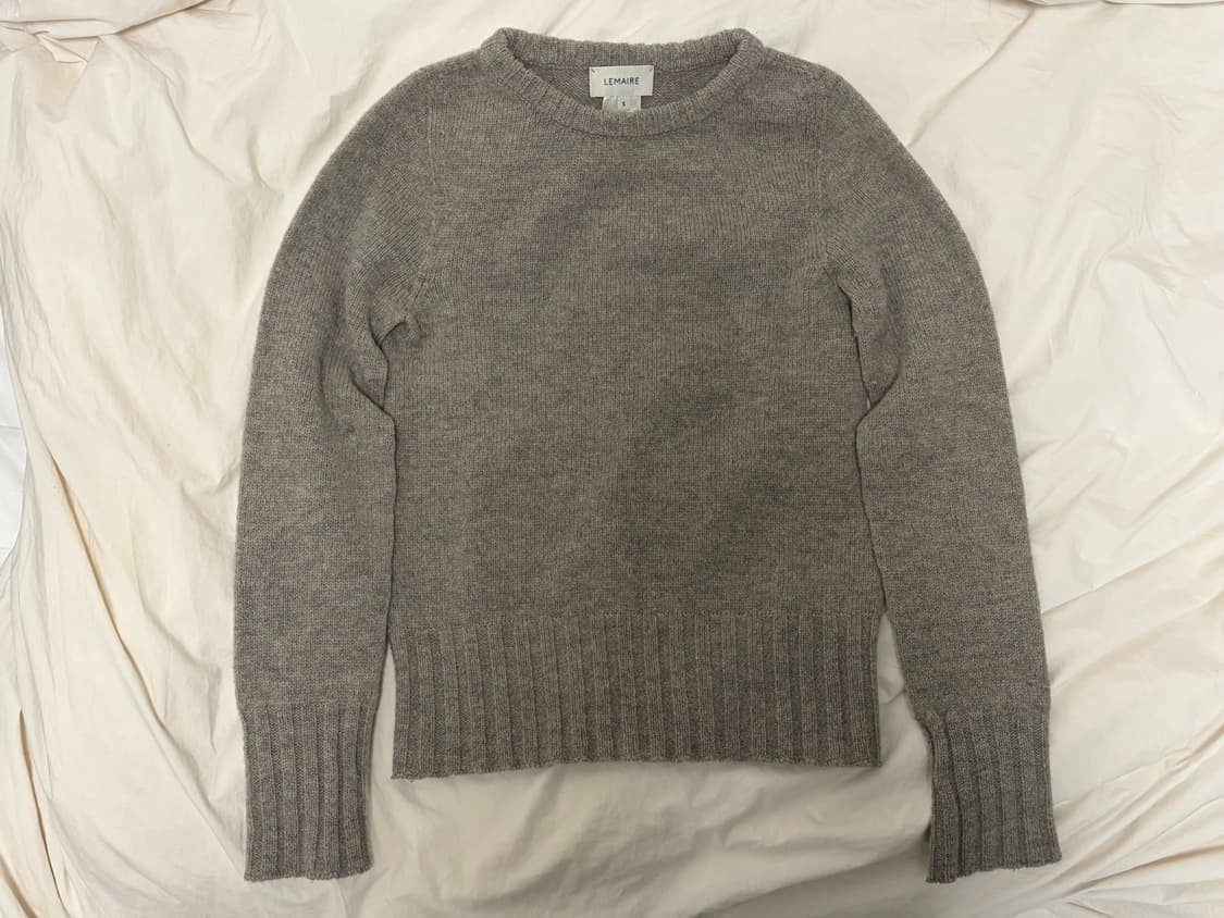르메르 니트 탑 그레이 s 상품이미지1