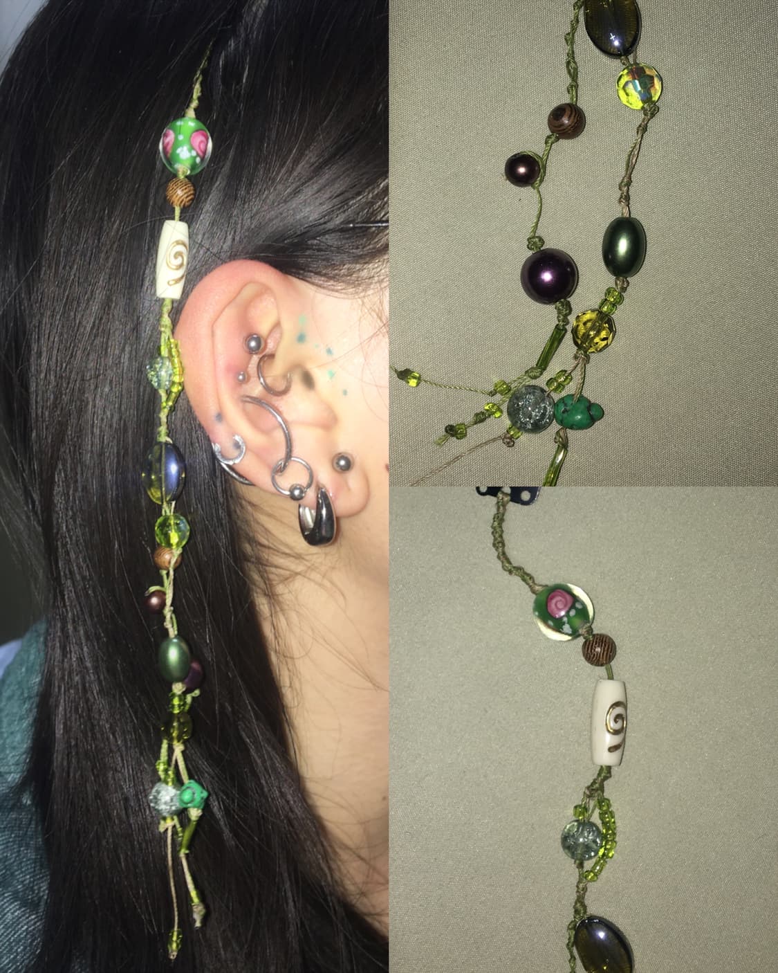 핸드메이드 헤어피스 상품이미지2