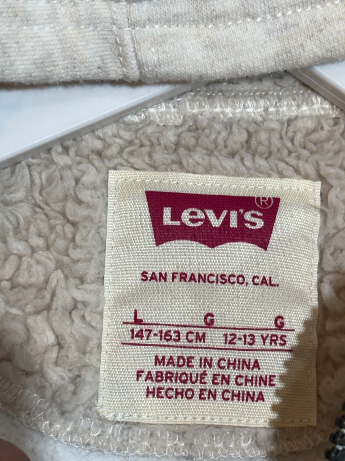 리바이스 여성 후드집업  상품이미지5