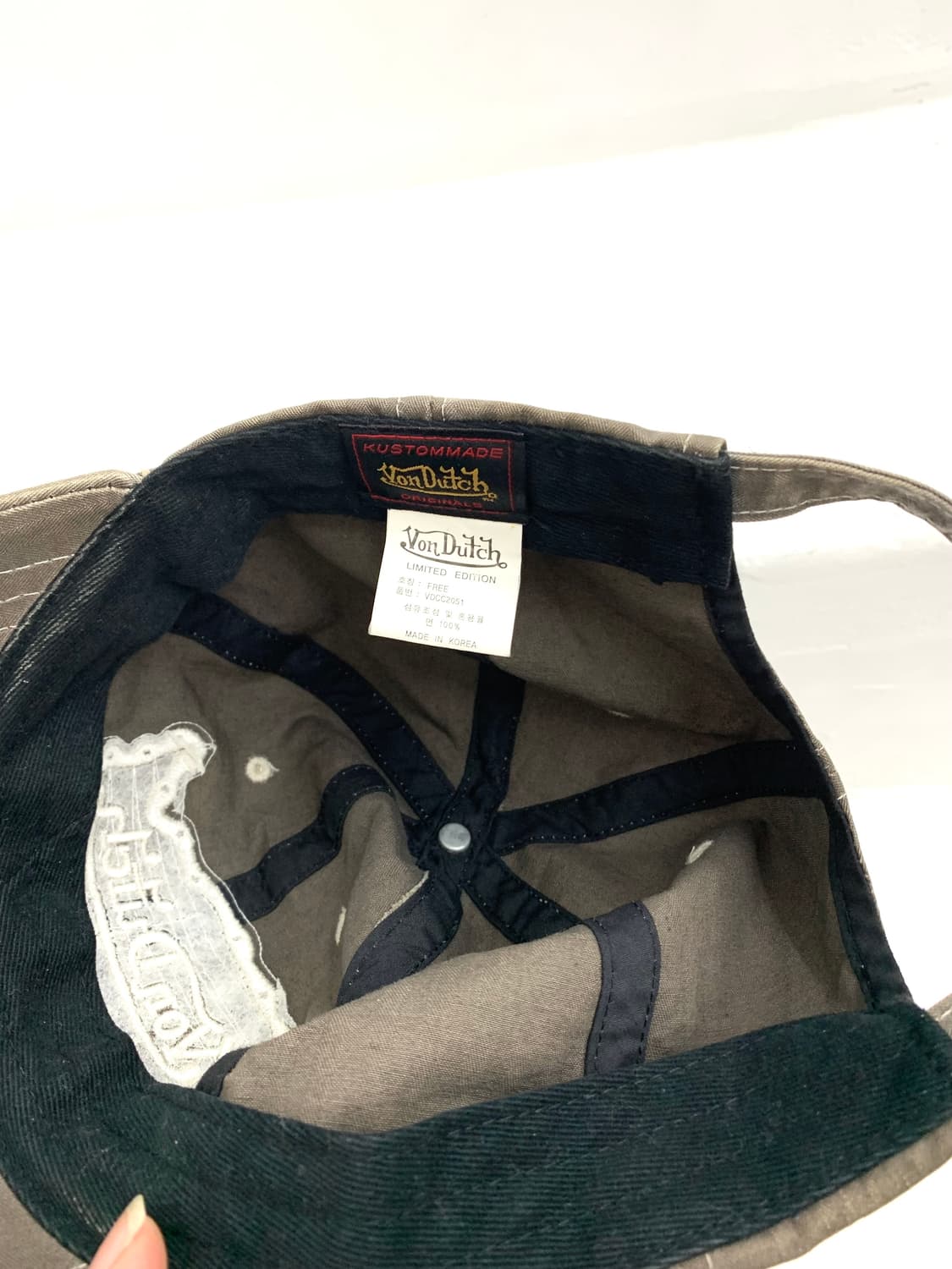 Von Dutch grunge mood cap   상품이미지5