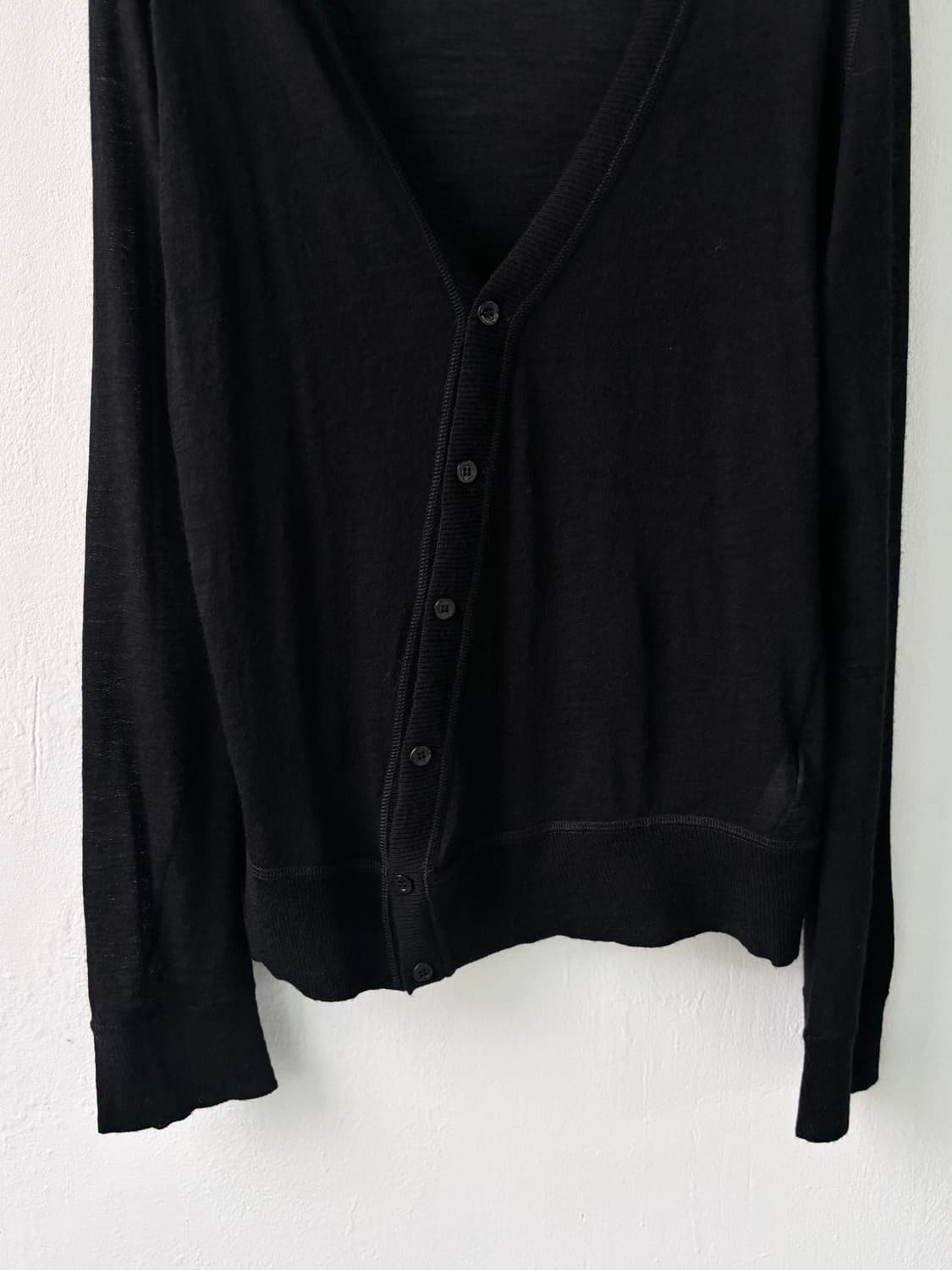 닐바렛 사선 버튼 가디건 상품이미지6