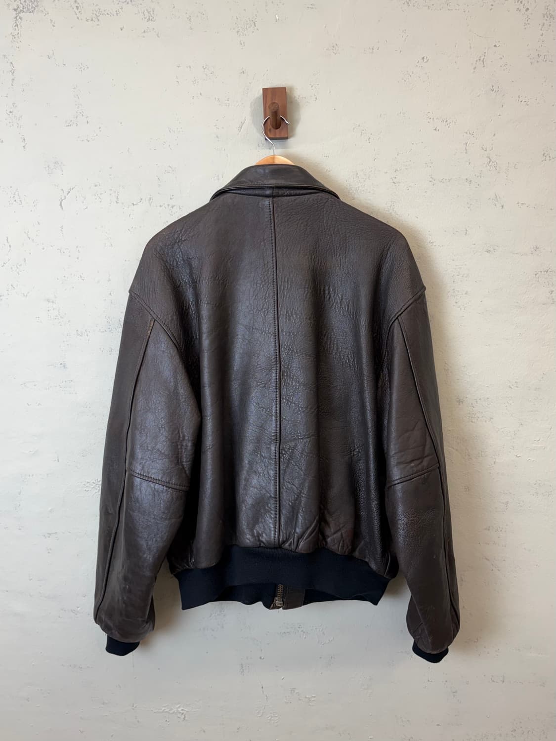 아비렉스 오리지날 A-2 레더 플라이트 자켓 상품이미지2