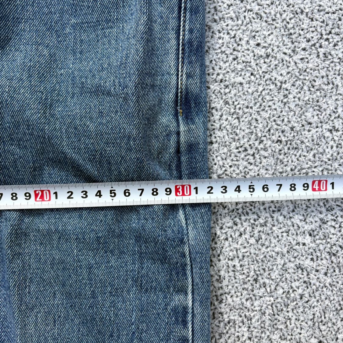 W33L30 리바이스 505 데님 청바지 0402J 상품이미지6