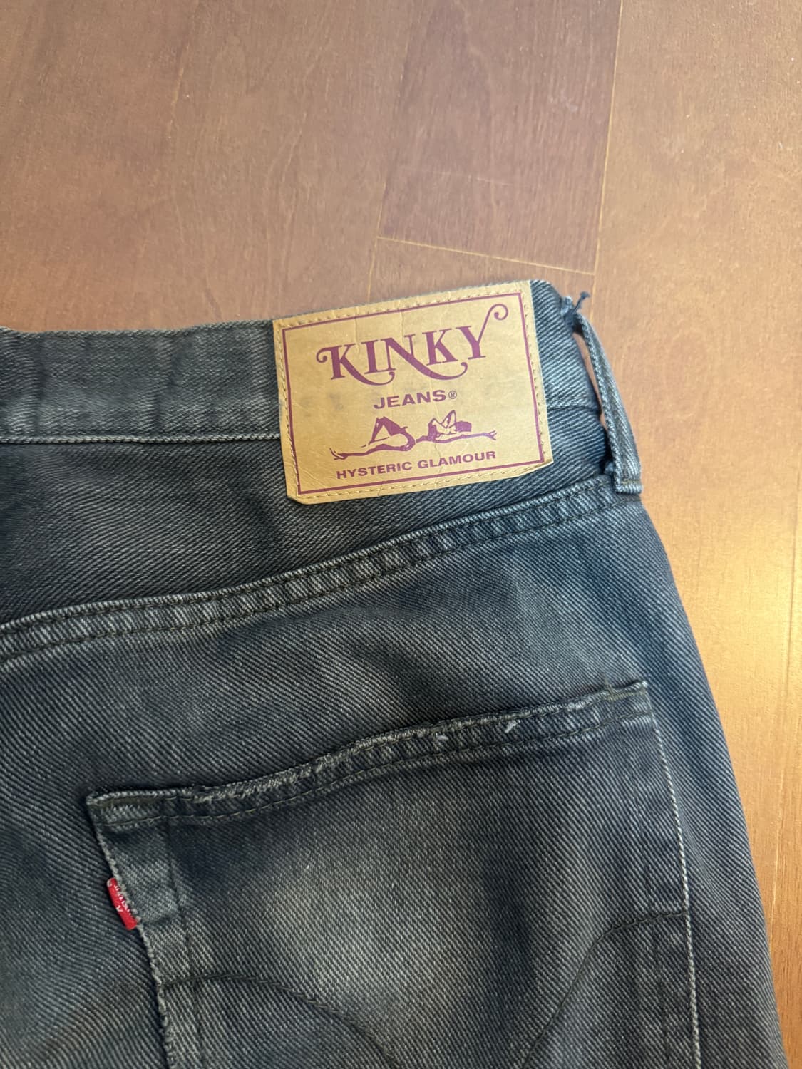 히스테릭글래머 블랙데님 501 상품이미지8