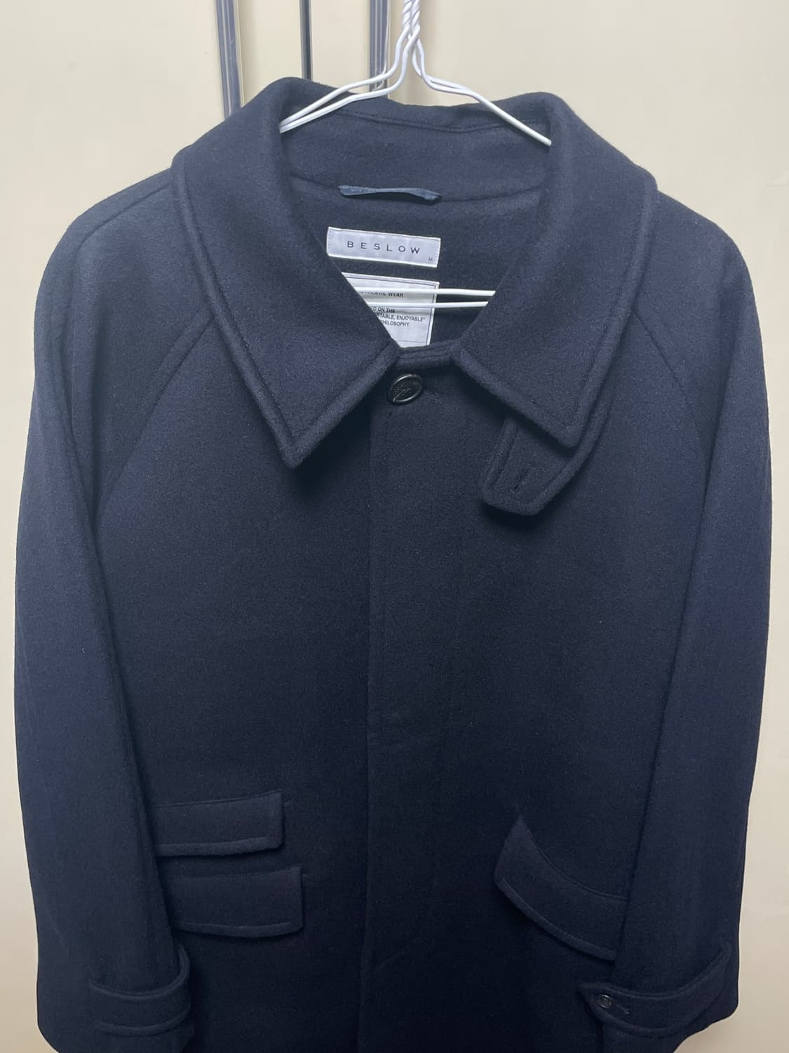 비슬로우 오버사이즈 발마칸 자켓(M) 상품이미지6