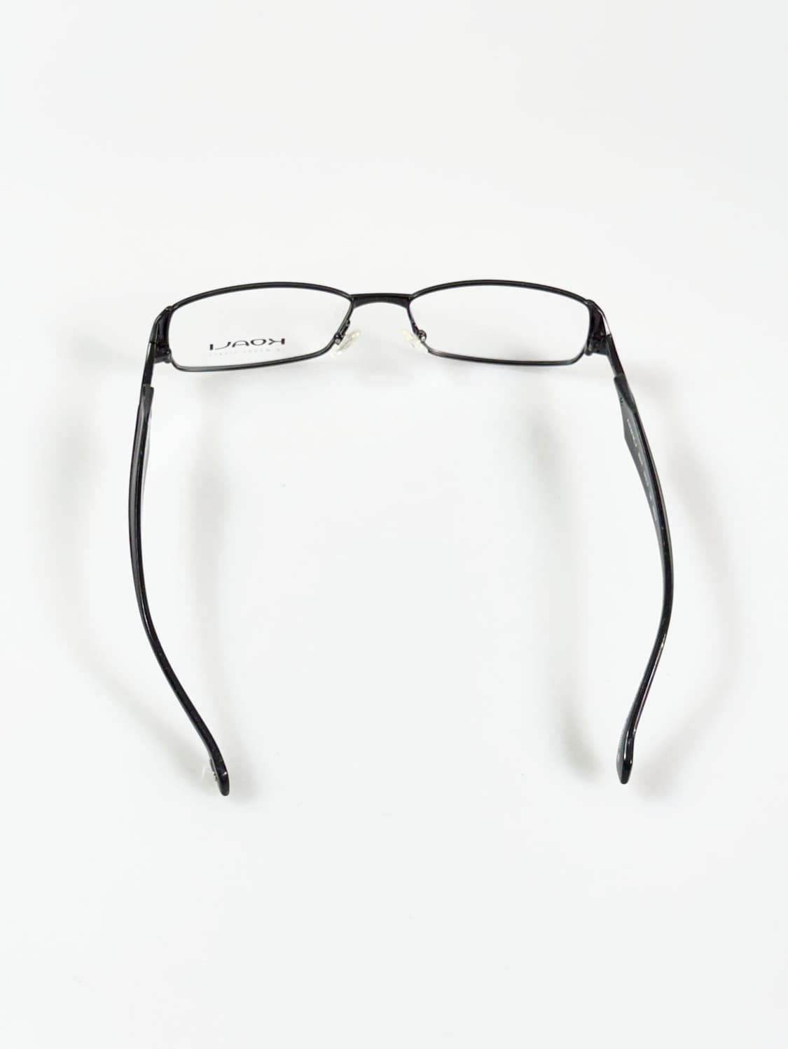 프랑스제 KOALI by Morel 블랙 슬림 스퀘어 빈티지 안경 상품이미지5