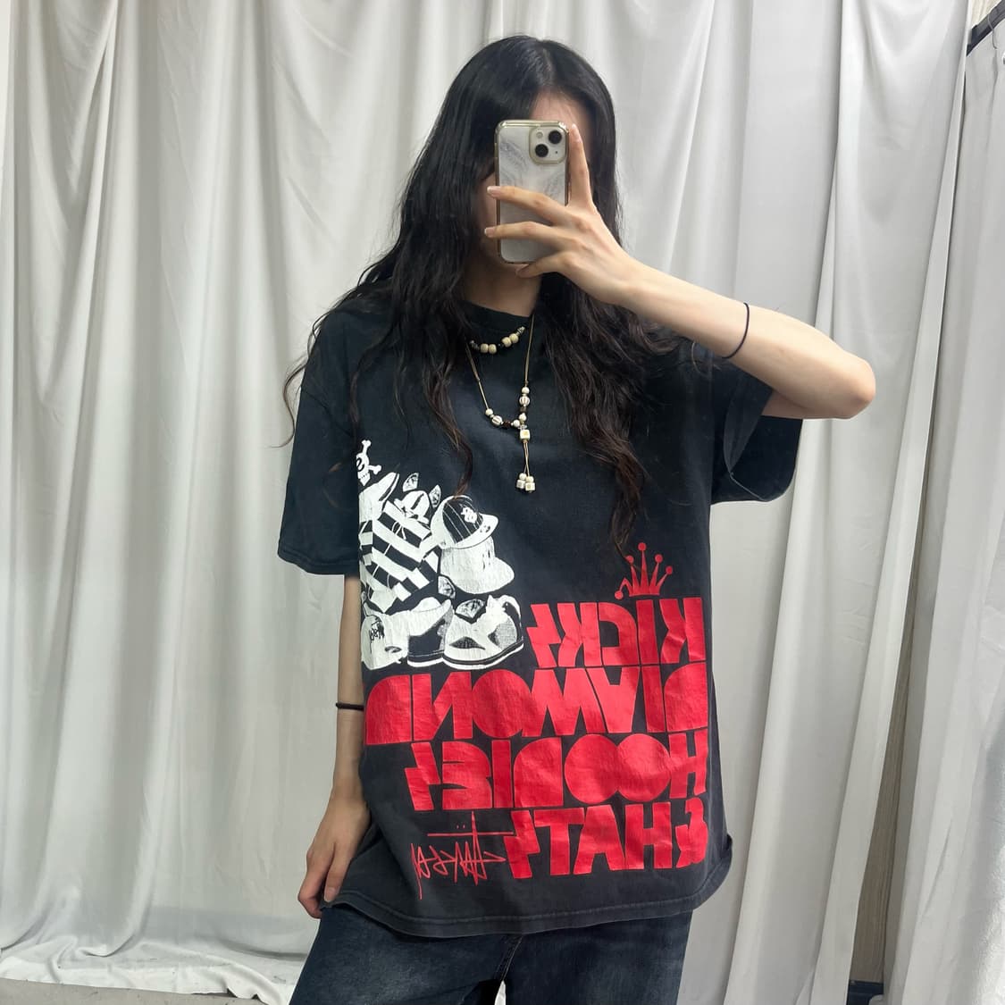 Stussy 90’s black T-shirts 상품이미지2