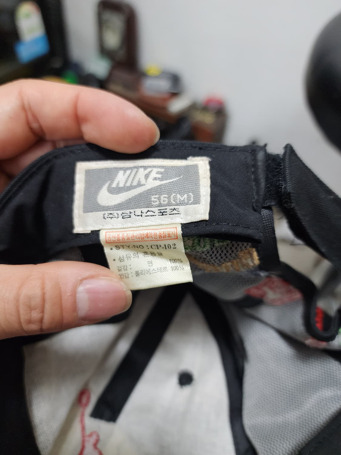 90s 조던 삼나스포츠 볼캡 상품이미지5