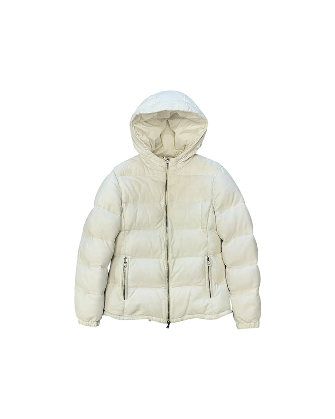 프라다 포 레더 푸퍼 화이트 상품이미지4