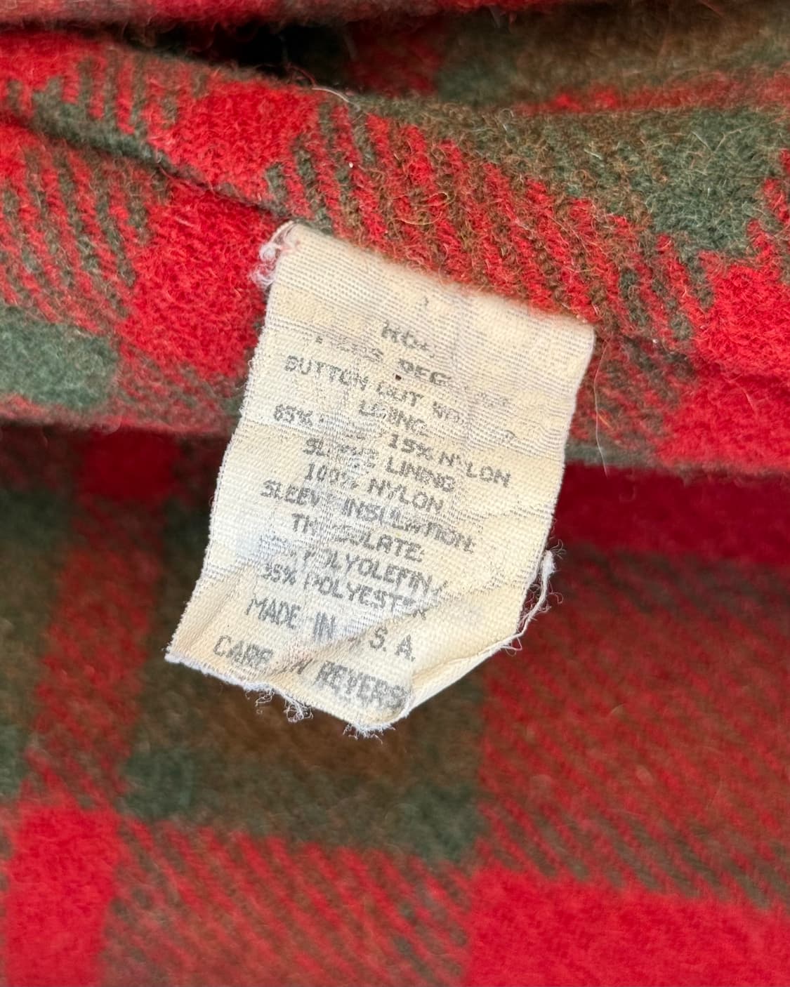 L.L.Bean 90s USA made canvas hunting 자켓  상품이미지10