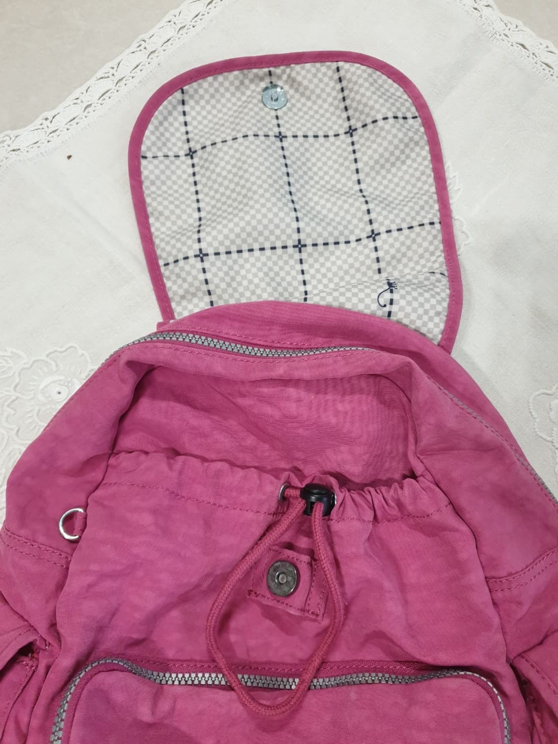 커플링 핑크 백팩  상품이미지3