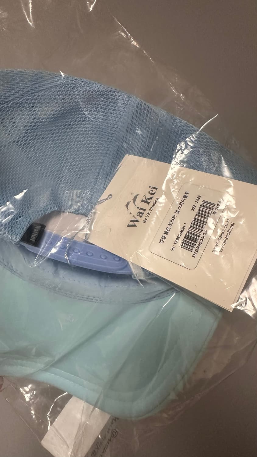 [새상품] Waikei 와이케이 y2k 엔젤 돌핀 볼캡  상품이미지2