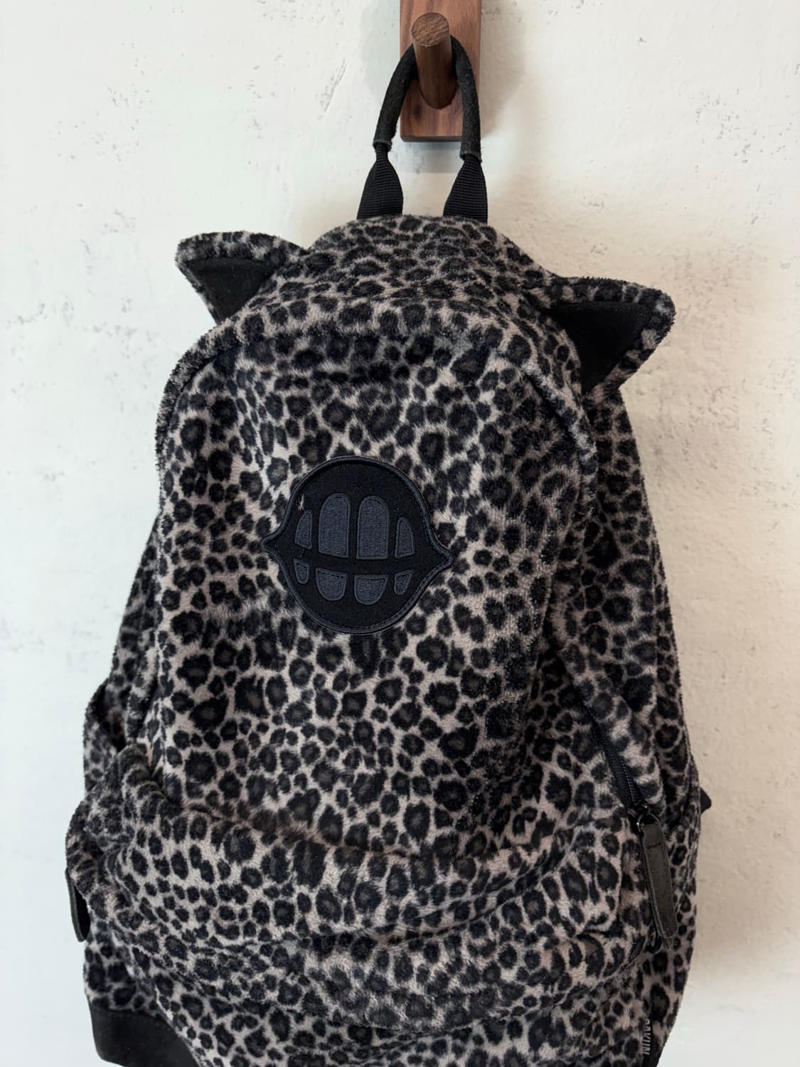 사쿤 올드스쿨 Y2K 레오파드 백팩 상품이미지3