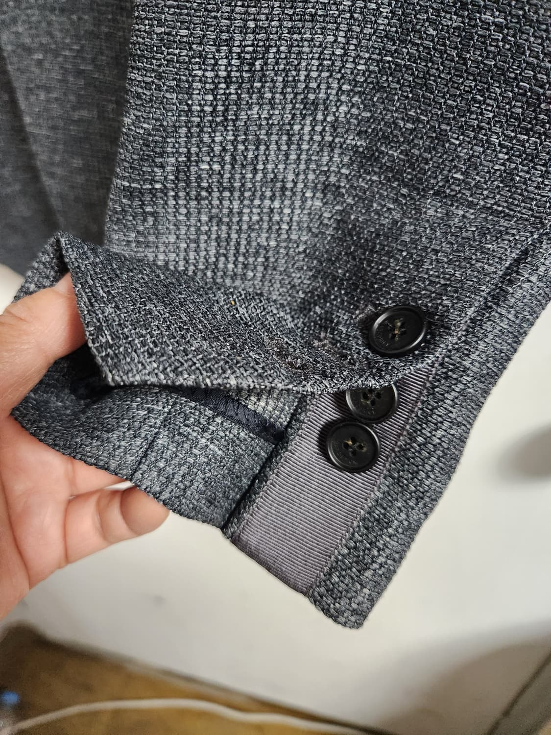 MARCBRICK 회색 남성 SS 블레이저 자켓 95 상품이미지7