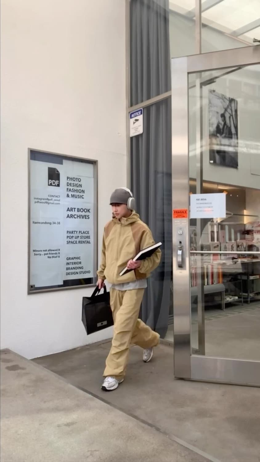 호아이보 나일론 와이드팬츠 상품이미지8