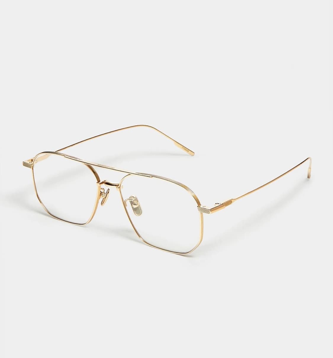 젠틀몬스터 세일러031 투브릿지 금테 안경  상품이미지2