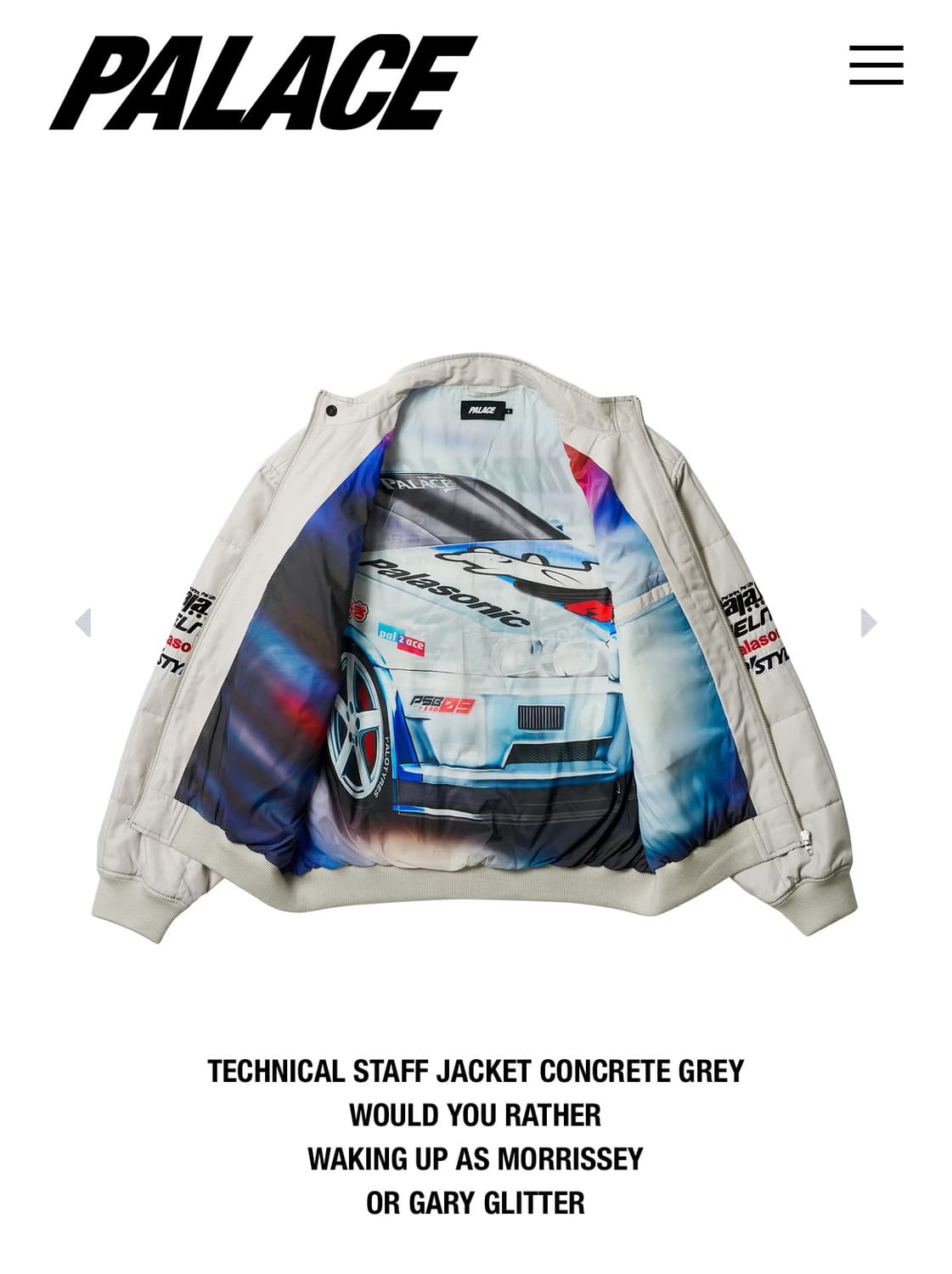 TECHNICAL STAFF JACKET CONCRETE GREY 상품이미지2