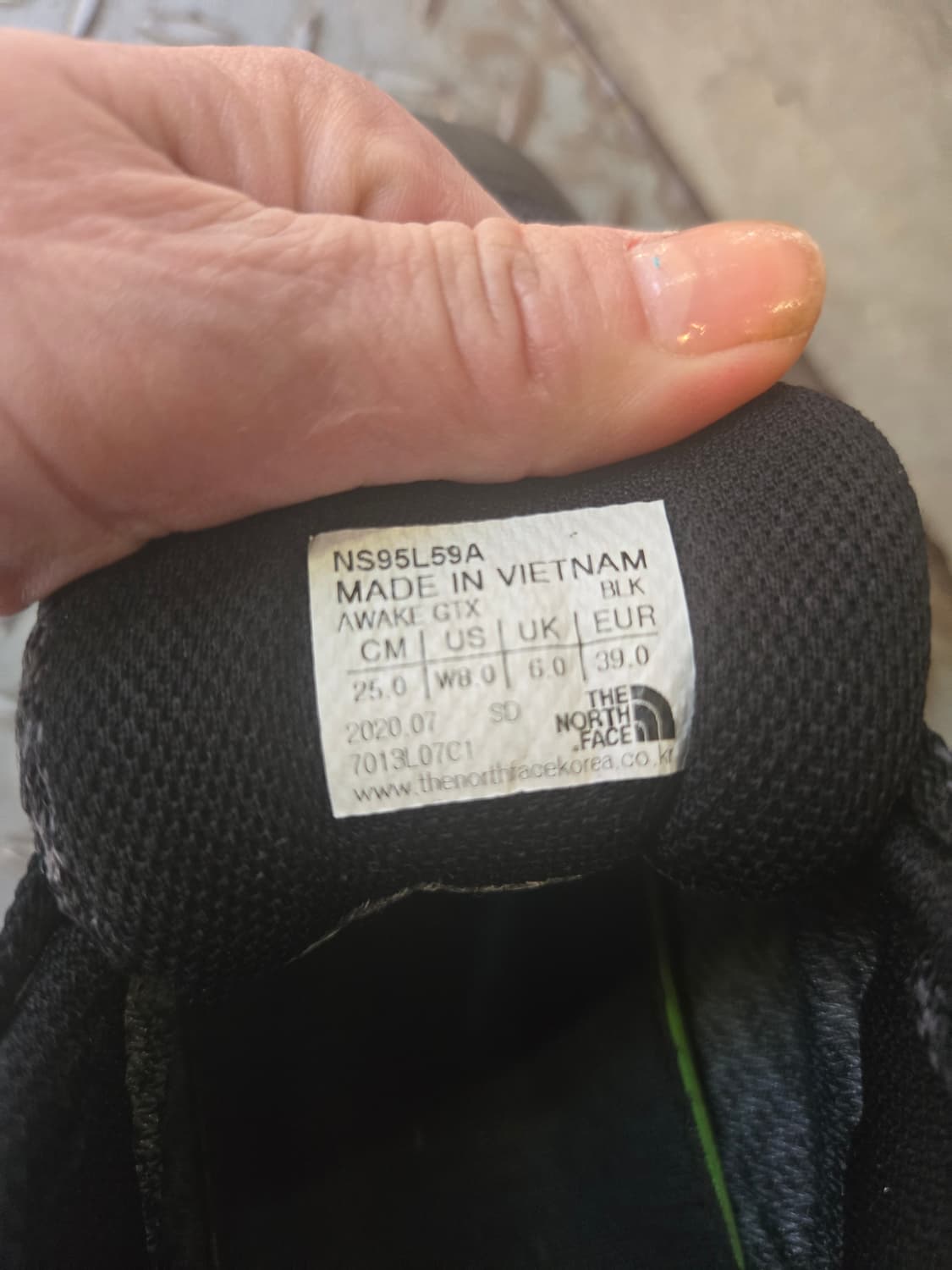 노스페이스 고어댁스 운동화 상품이미지7