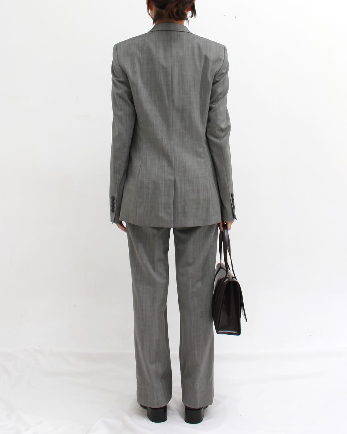 휴고보스 Boss 빈티지 그레이 자켓 팬츠 정장 셋업 세트 상품이미지3