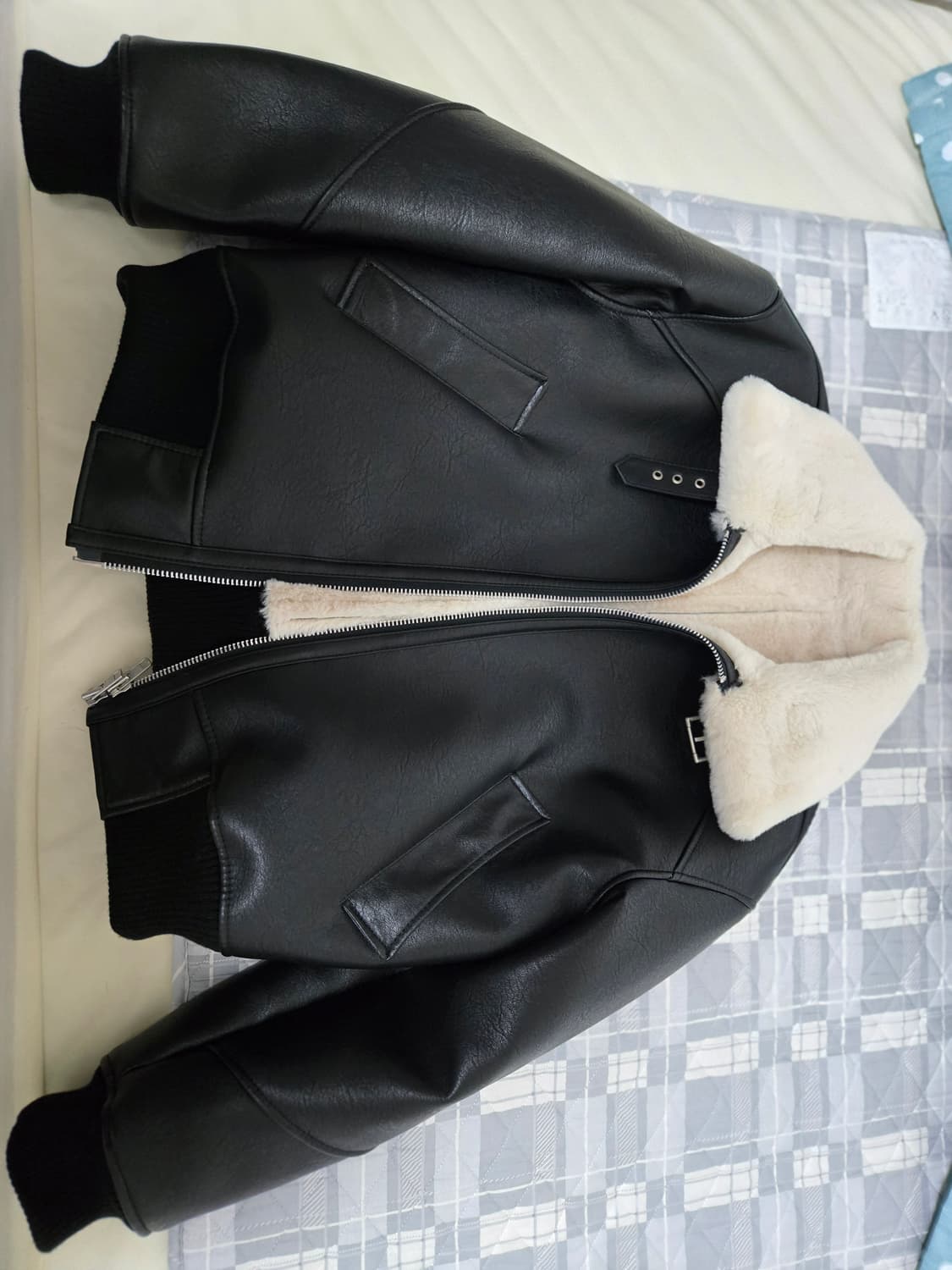 도프제이슨 크리즈 빈티지 무톤 봄버 M 상품이미지5