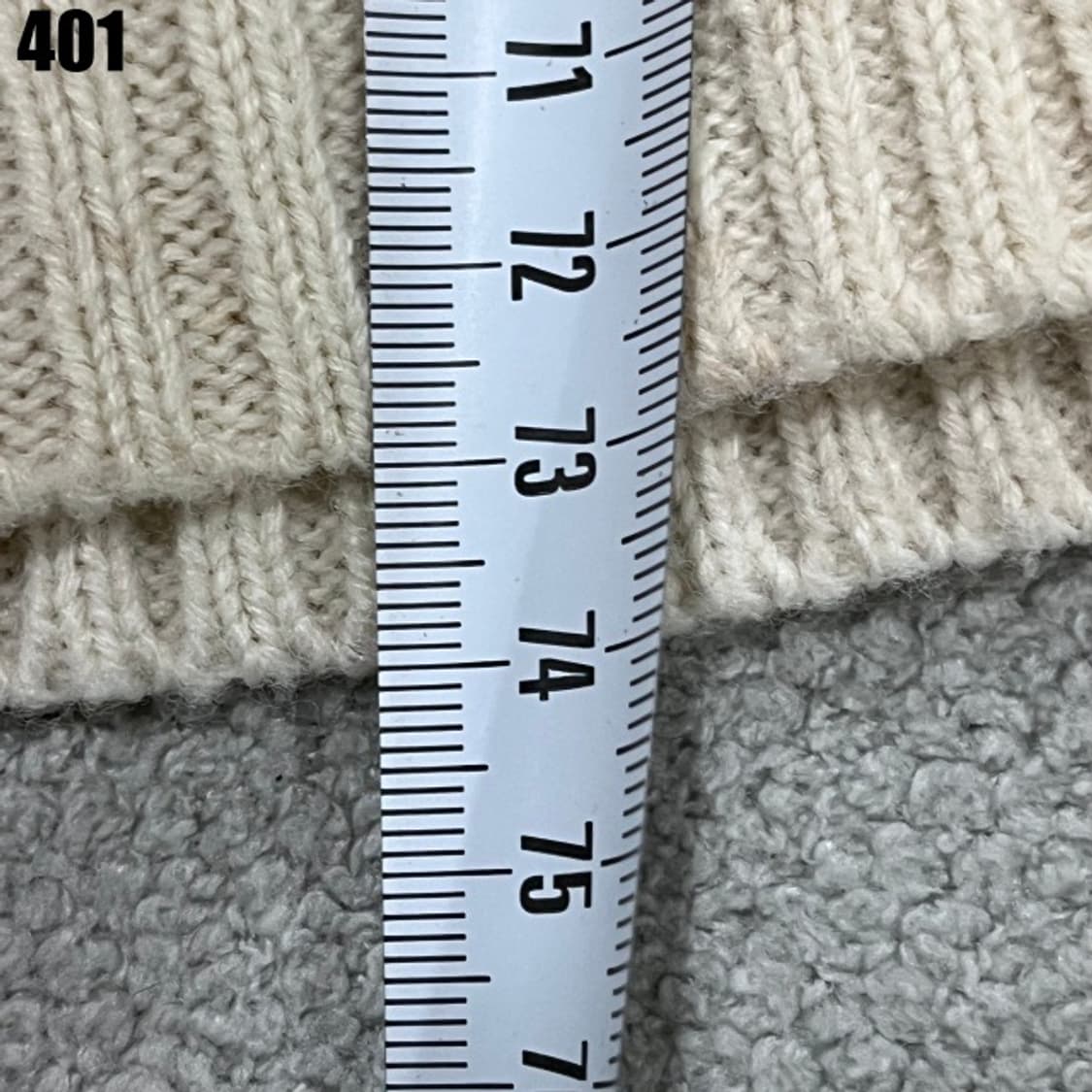 아이보리 니트 가디건  상품이미지5