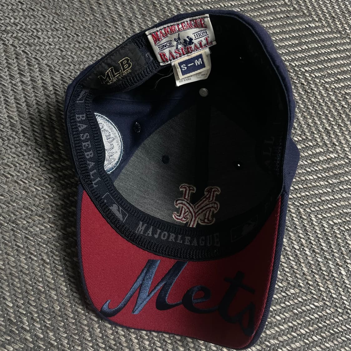 MLB 뉴욕 메츠 빅로고 베이스볼 볼캡 y 5570 상품이미지4