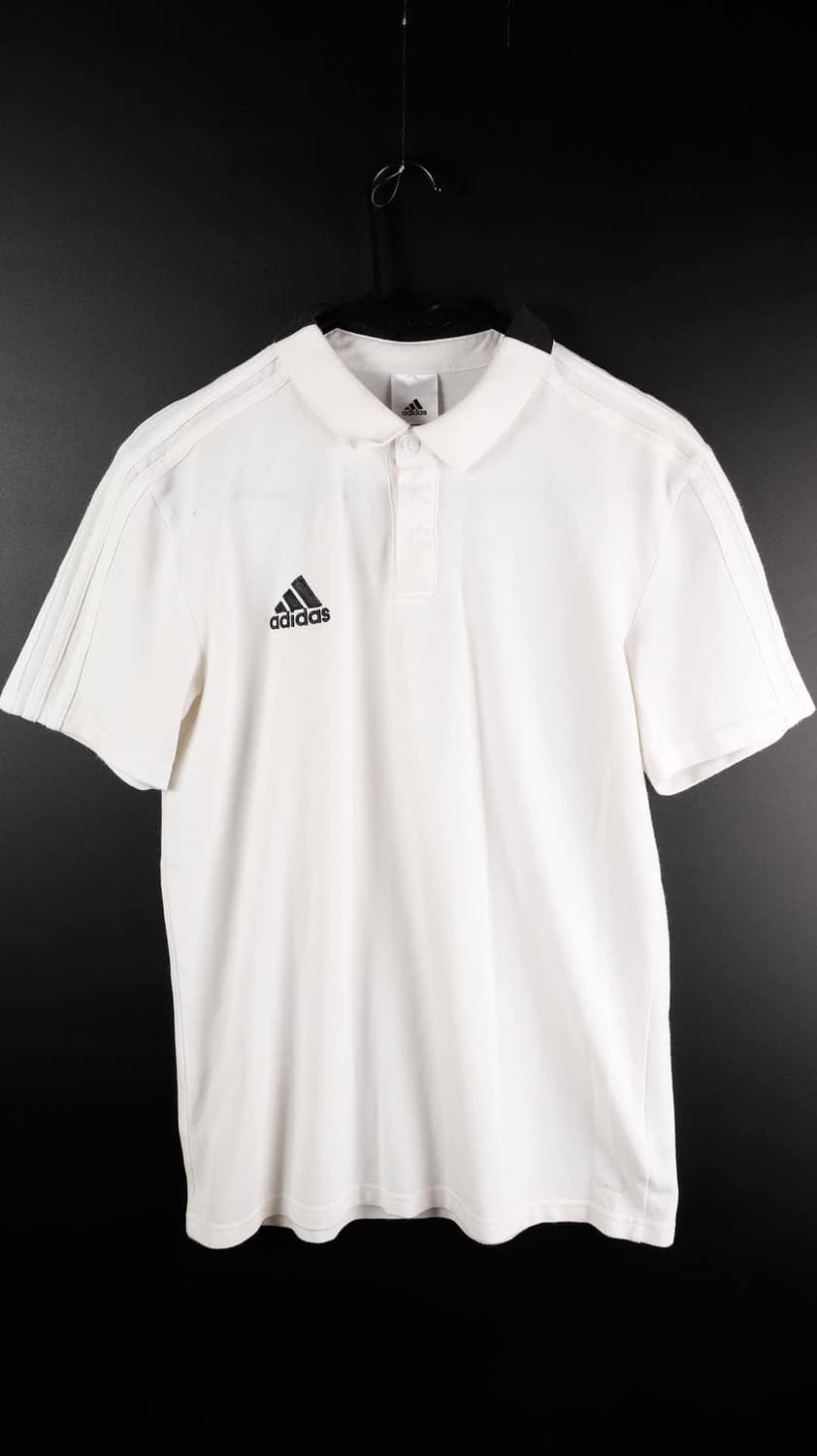 아디다스 흰색 반팔 카라티 상품이미지1