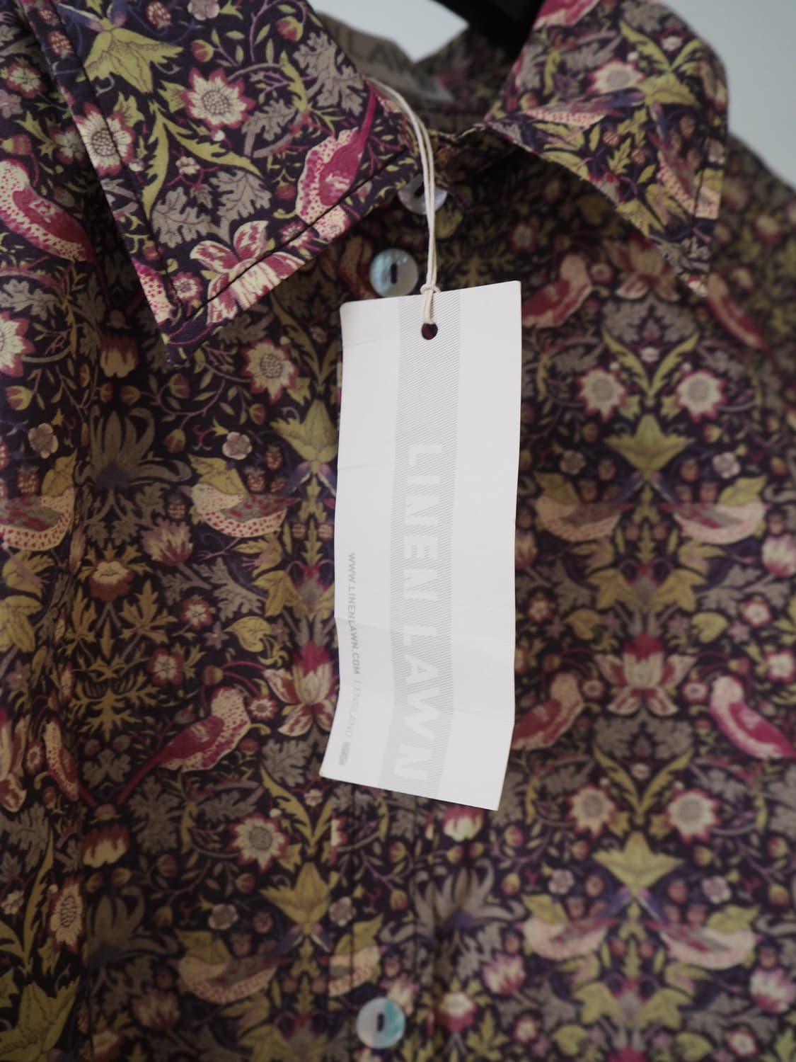 LINEN LAWN floral shirt  상품이미지6