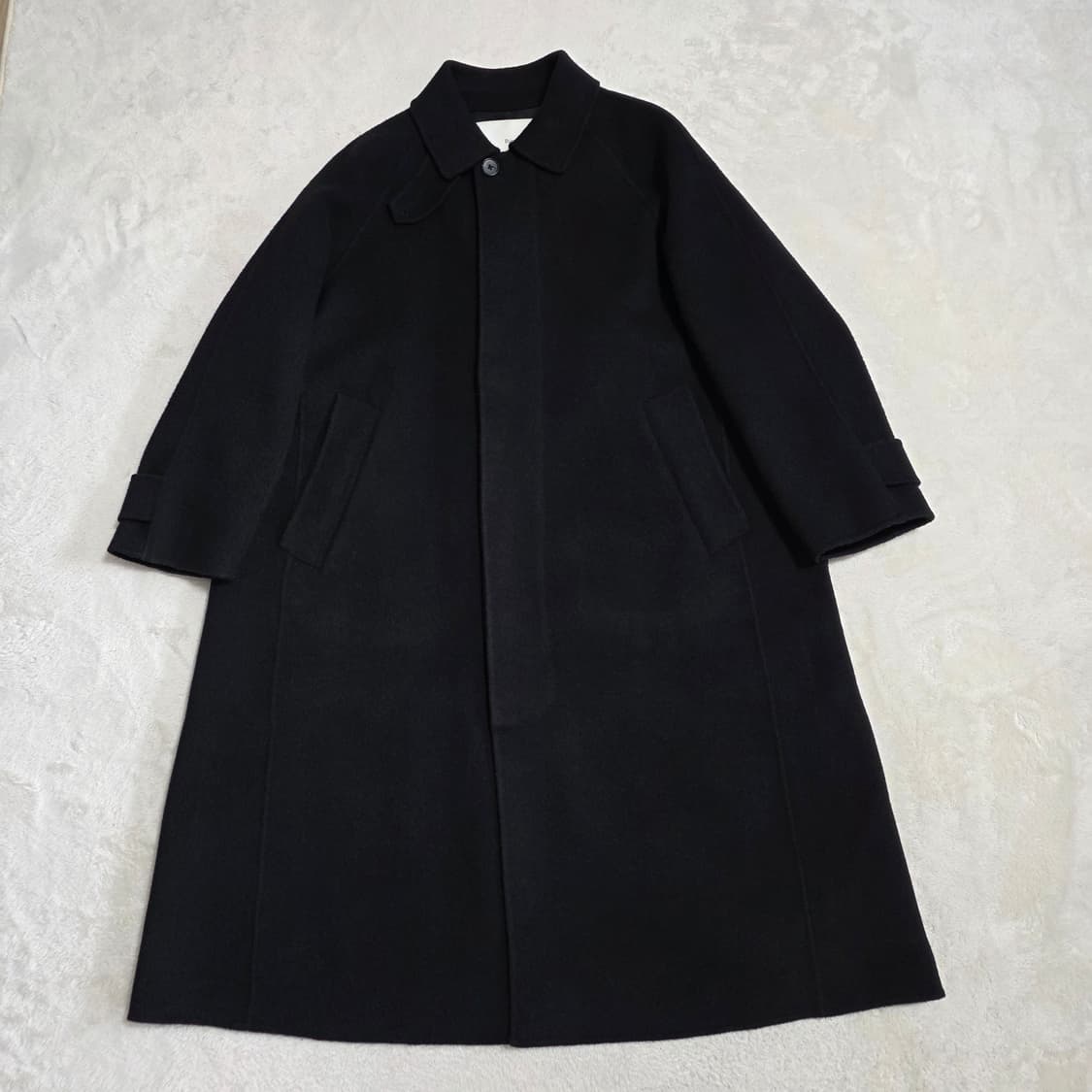 (XS)여성 던스트 캐시미어 울 핸드메이드 맥 코트 상품이미지3