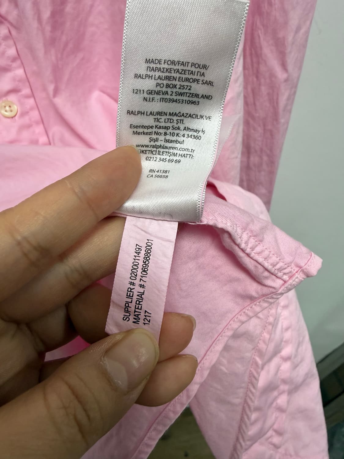 폴로 랄프로렌 셔츠 상품이미지4