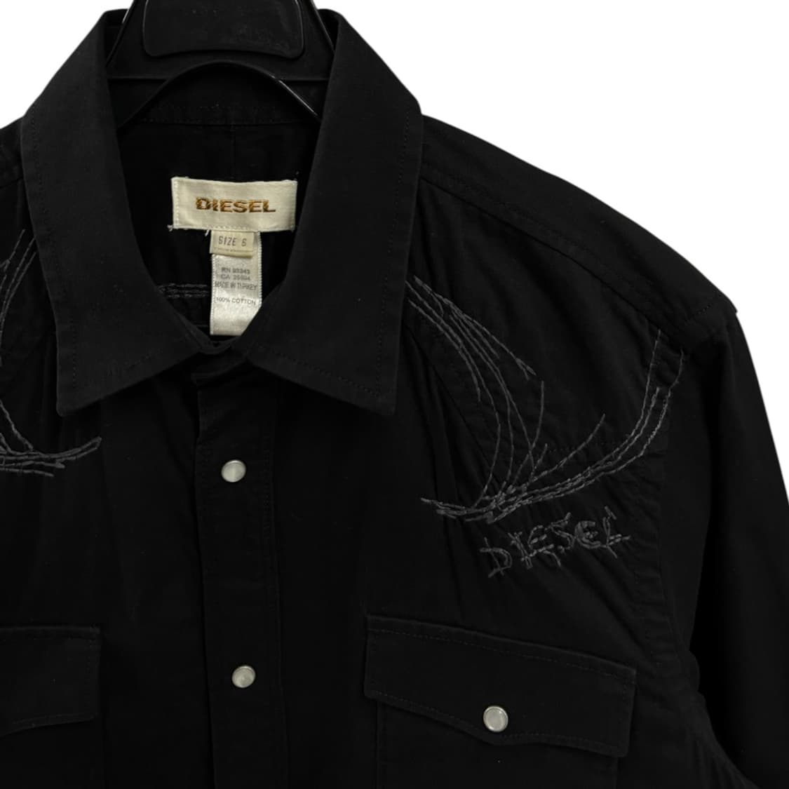 DIESEL 디젤 슬림핏 옥스포드 셔츠 상품이미지3