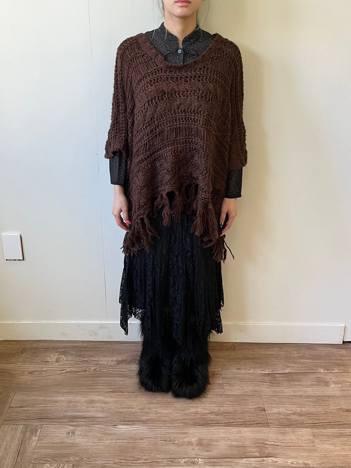 Shellna 테슬 케이프 상품이미지8