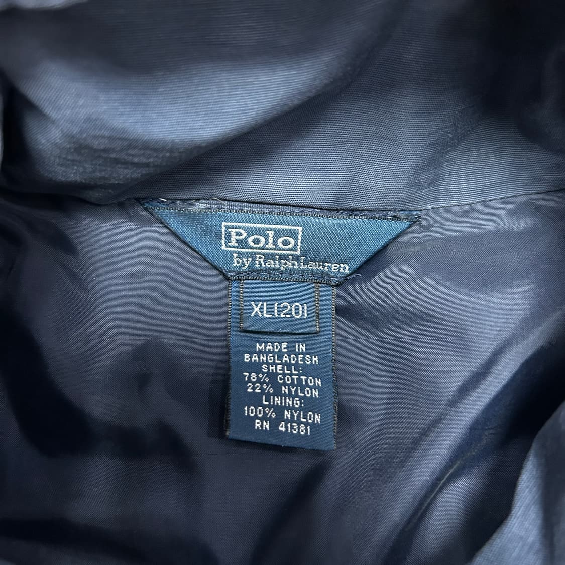 폴로 빈티지 워싱 후드자켓(XL(20)) 상품이미지2