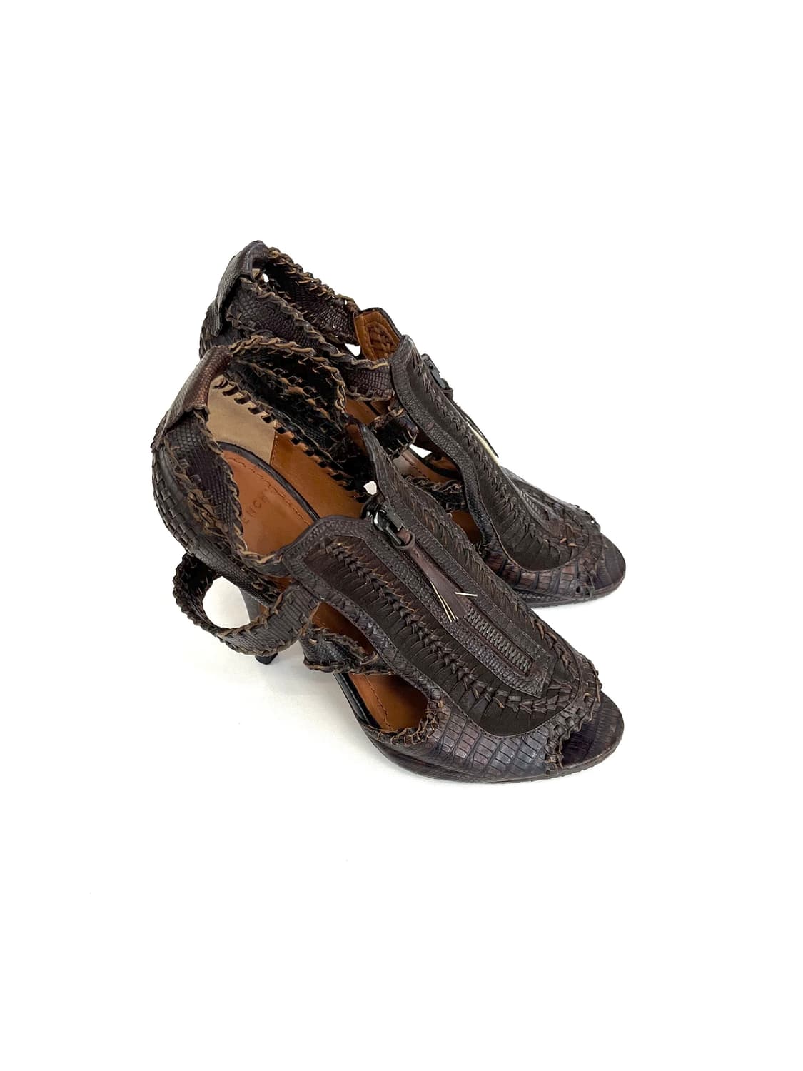 지방시 2010s 리카르도 티시 리자드 레더 힐 상품이미지9