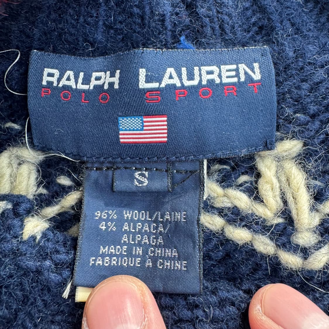 폴로 숄더버튼 니트  상품이미지6