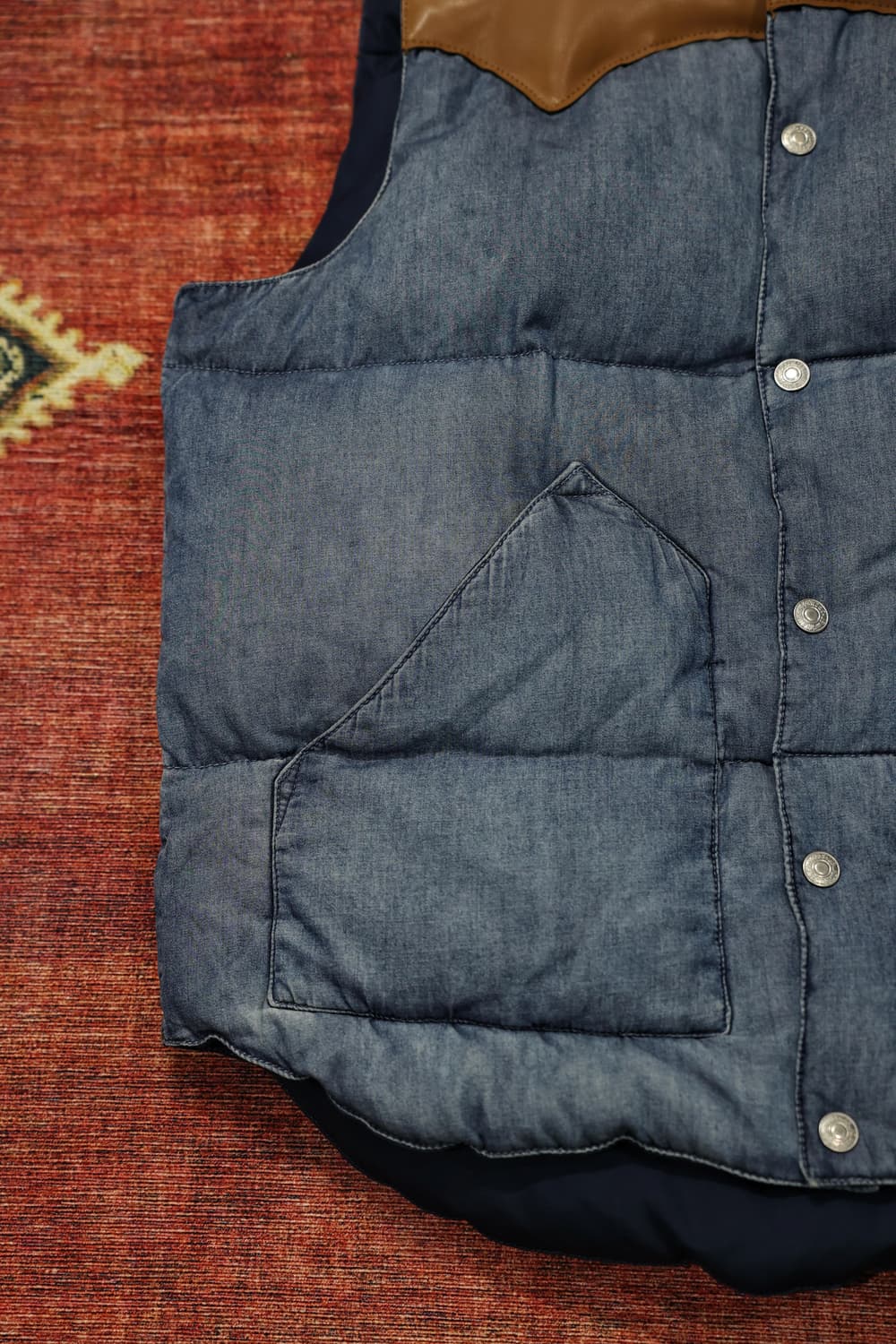 리바이스 데님 패딩 베스트 판매 상품이미지3