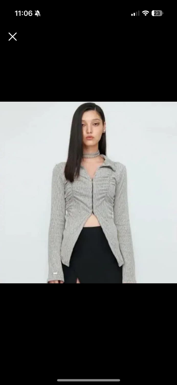 나체 SMOCKING KNIT SHIRT 스모킹 니트 셔츠 상품이미지1