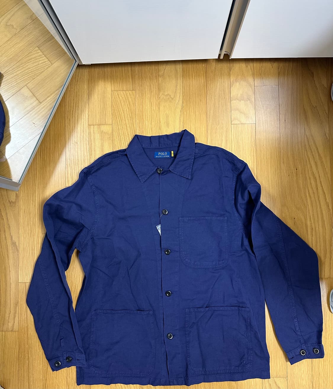 폴로 랄프로렌 초어 자켓 네이비 베이지 새상품 상품이미지1