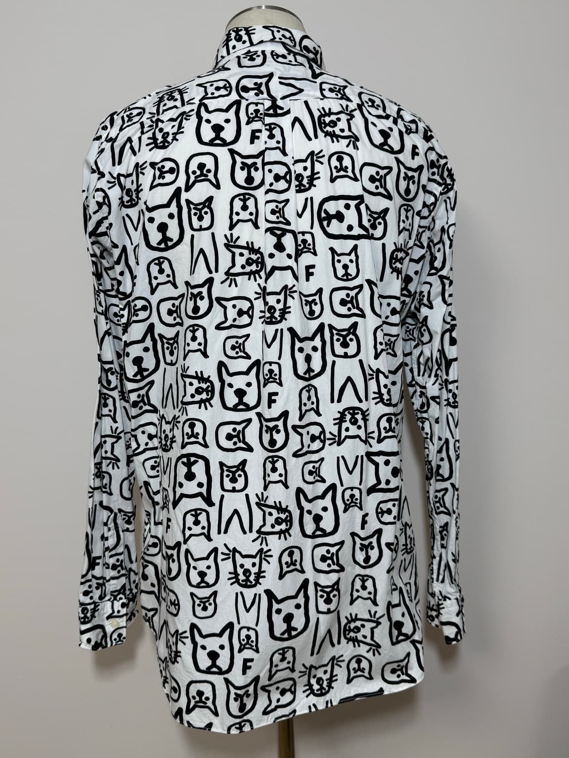 블랙 꼼데가르송 셔츠 XL 상품이미지5