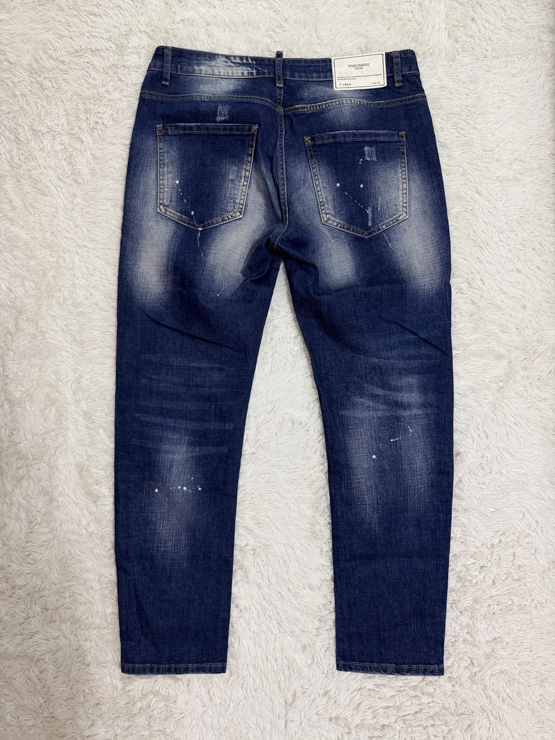 디스퀘어드2 데미지 페인팅 남성 청바지 52/36 상품이미지5