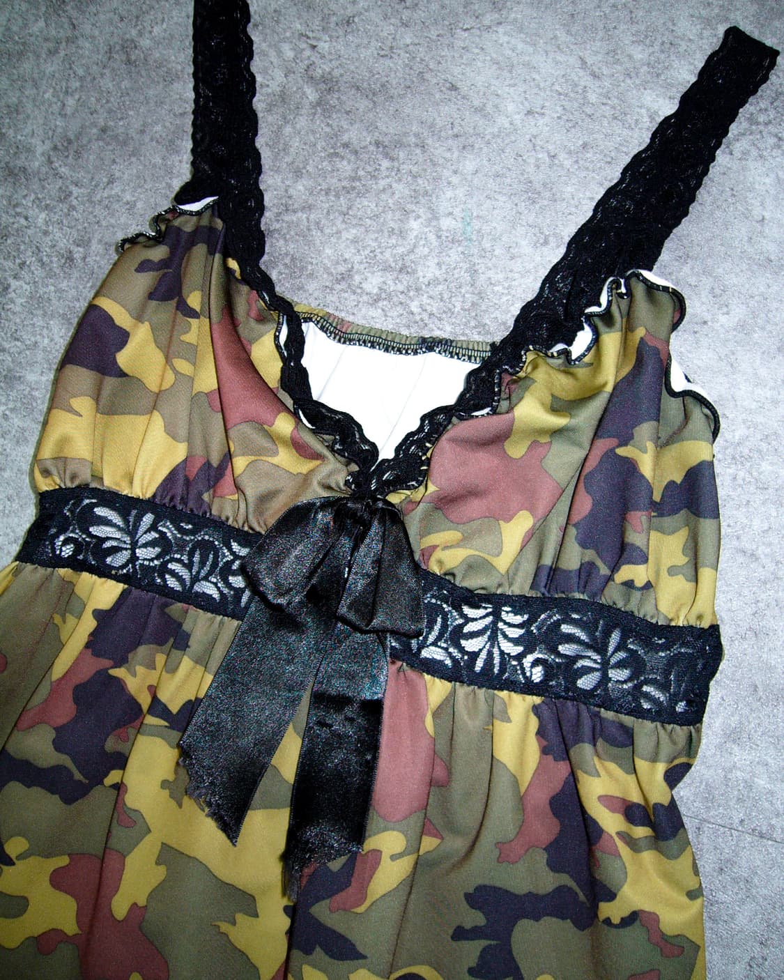 Camouflage Sleeveless Top 상품이미지3