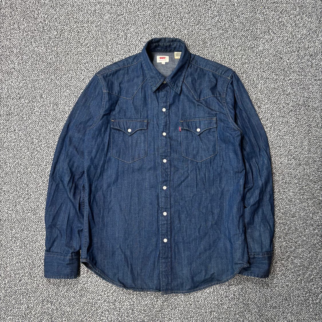 리바이스 웨스턴 데님 셔츠 (M) 상품이미지1