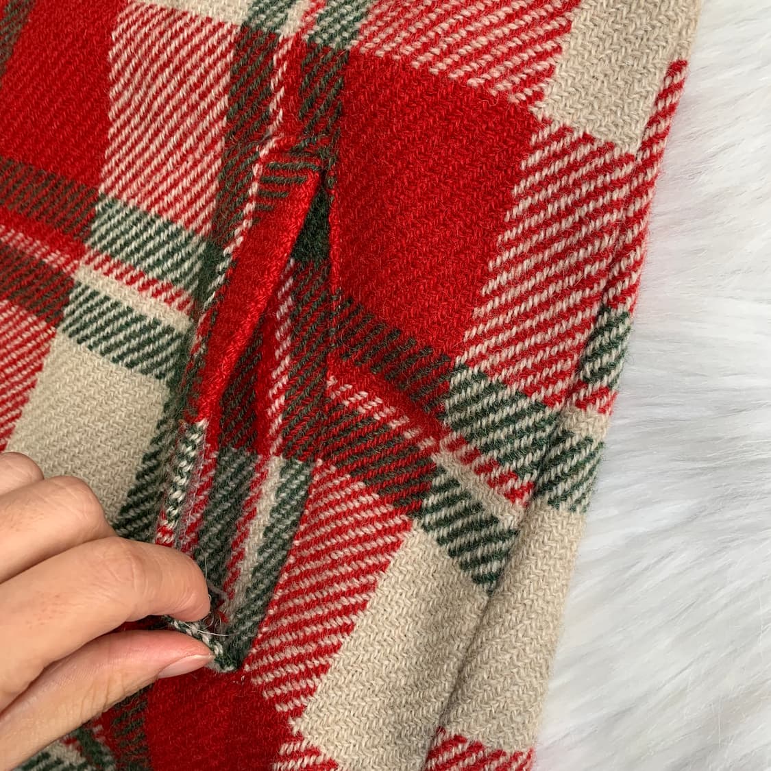 일본 빈티지 MEN'S JAC 포켓 체크 셔츠 자켓 1681 상품이미지6