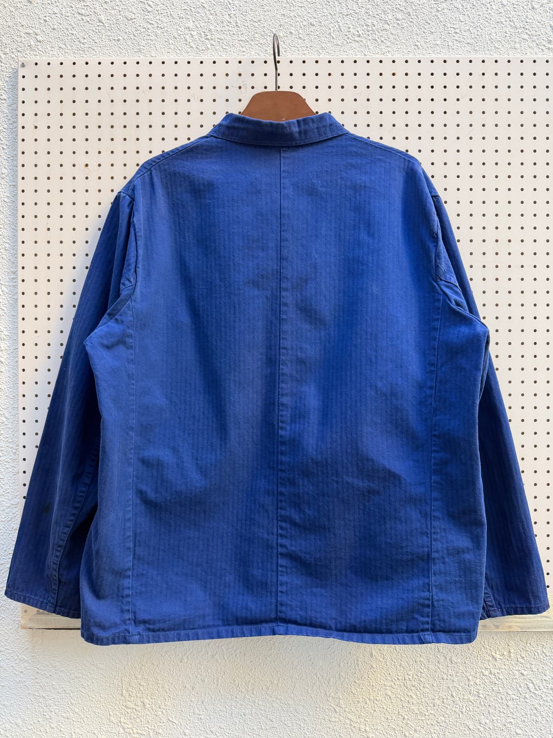 OLD VINTAGE DARK BLUE HBT 헤링본 프렌치워크자켓 상품이미지8