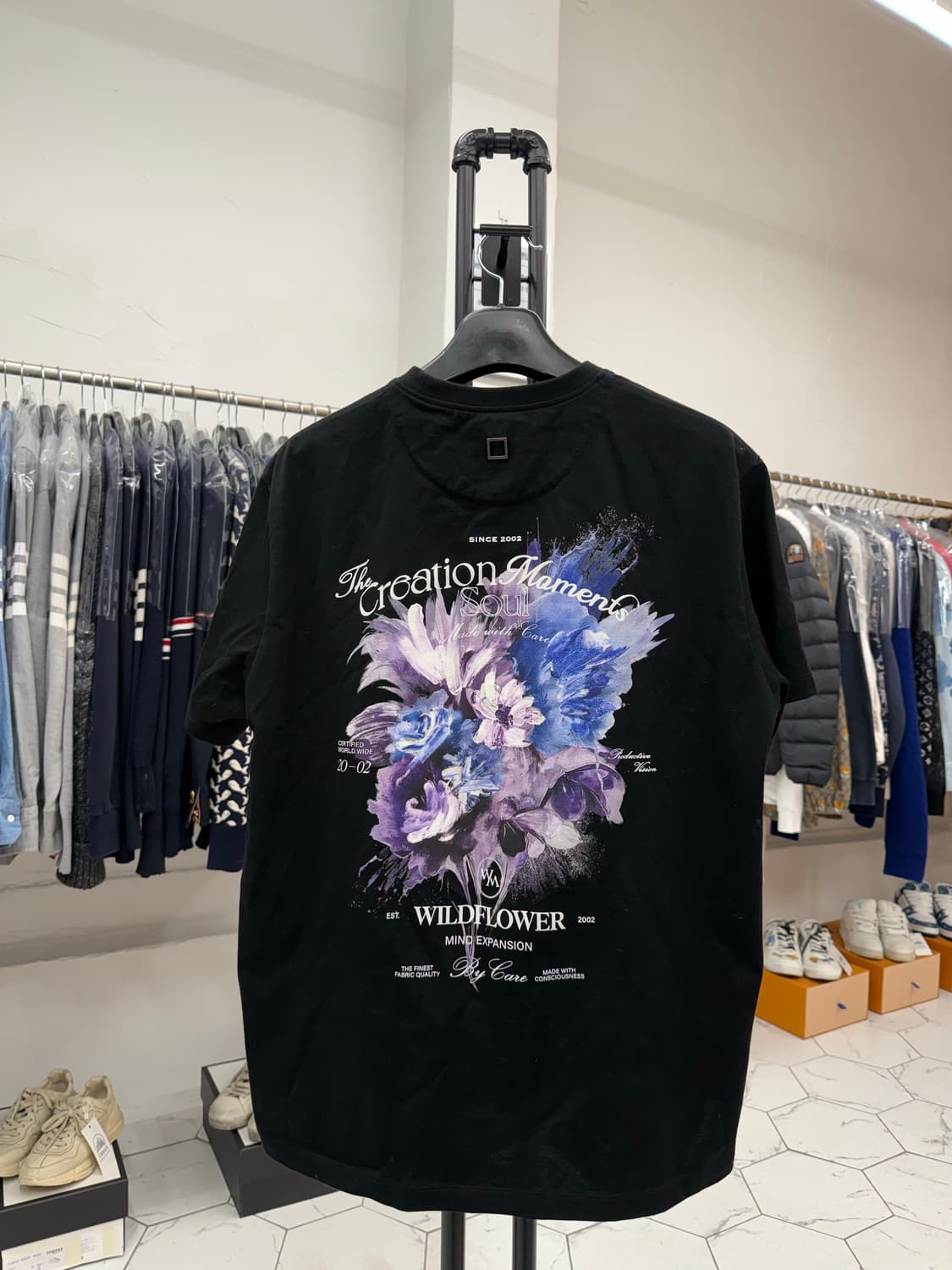 [50] 우영미 플라워 반팔티 상품이미지1